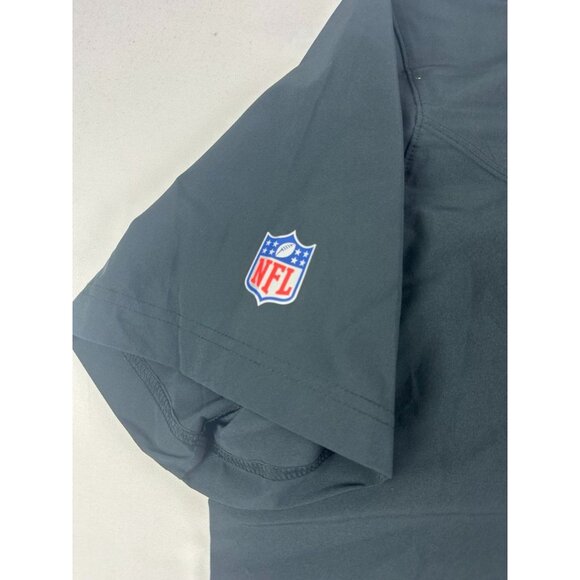 NWT Atlanta Falcons Nike NFL Polo Shirt Mens XL On Field Apparel Dri-Fit Black $ - Picture 3 of 10